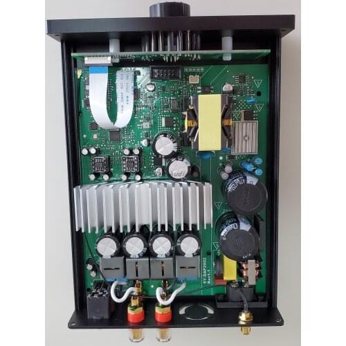 Latest upgrade TPA3250 Bluetooth 5.0 Aptx with DSP Integrated Power Supply All in One HiFi Amplifier QCC3008