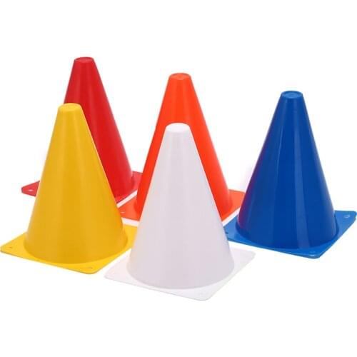 New 18cm 7inch Football Training Traffic Cones Activity Cones Skating Skateboard Soccer Training Multipurpose Sport Equipment