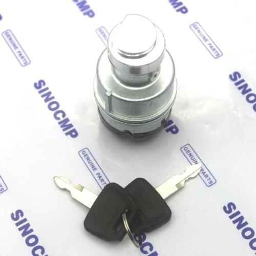 Ignation Switch YN50S00026F1 Key Switch YN50S00026F2 for SK200-6 SK220-6 Kobelco Excavator