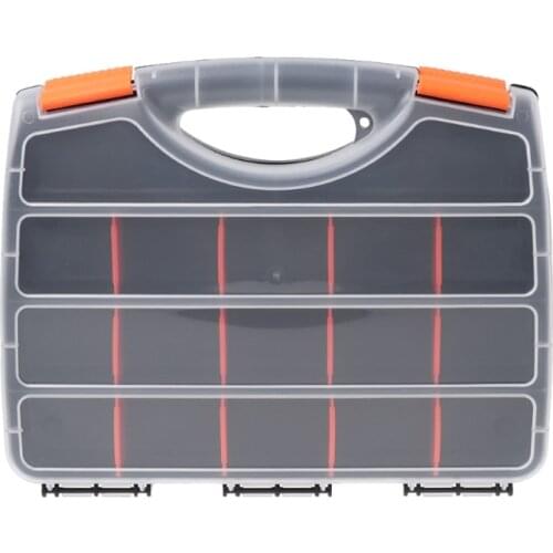 Plastic Hand Tool Storage Case Spanner Screwdriver Parts Hardware Organizer Box