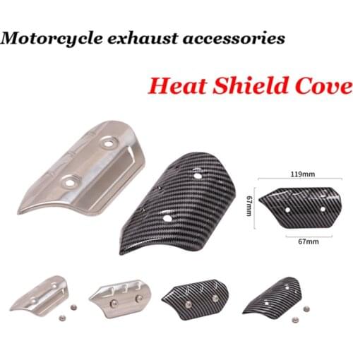 Motorcycle Exhaust Pipe Protector Heat Shield Cover Guard Anti-scalding Cover For Honda For Suzuki For Kawasaki