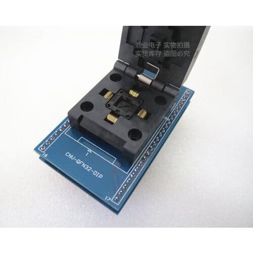 QFN32/DIP48 QFN32/DIP MLF33 QFN33 IC testing seat Test Socket test bench block Aging seat