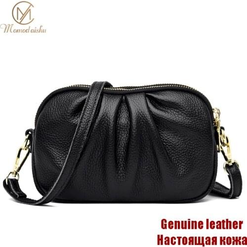 Genuine Leather Crossbody Bags For Women 2021Travel Handbag Fashion Shoulder Simple Bag Ladies Cross Body Bags Ladies' Small Bag