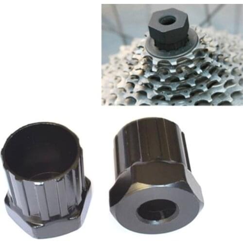 For Cycle Bicycle Shimano Black Bike Flywheel Remover Bicycle Cassette Freewheel Lockring Removal Removing Repair Tool New
