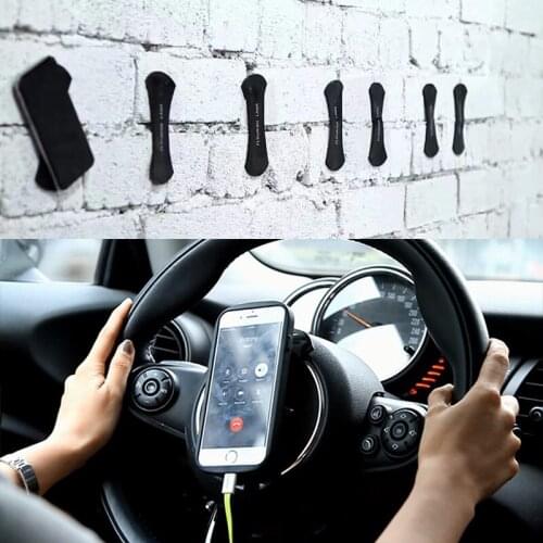 ZD Car Styling MultiFunction Phone Key Pad Holder Hook Sticker For Kia Rio Ceed Toyota Corolla 2008 Avensis C-HR RAV4 Mazda 3 6