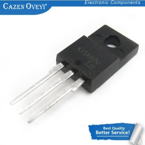 10pcs/lot TK15A60U K15A60U TK15A60D K15A60D TO-220F new original In Stock