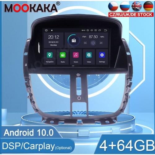 4+64G PX6 Android10 For Peugeot 207 2008-2014 Car Multimedia Player GPS Navigation Audio Stereo Screen DVD Head Unit WIFI DSP BT