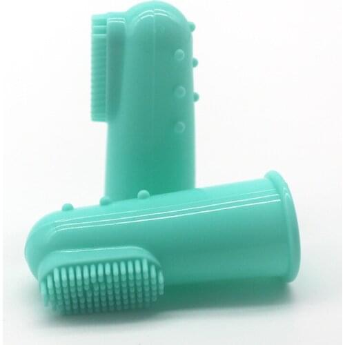 Baby Soft Finger Toothbrush BPA Free Silicone Infant Tooth Teeth Clean Brush Food Grade Silicone Baby Brush Oral Health Care