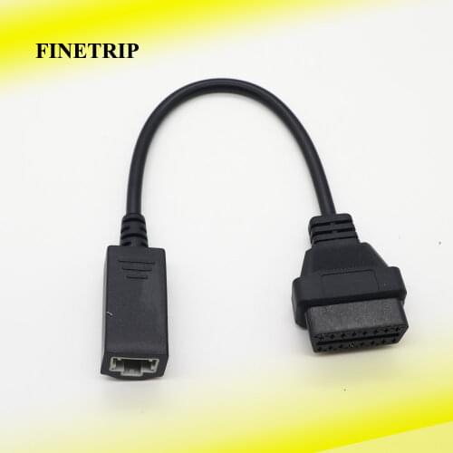 High Quality OBD Extension Cable 3pin OBD1 Adapter OBD2 OBDII for Honda 3 pin to 16 pin Connector CNPAM With Tracking No