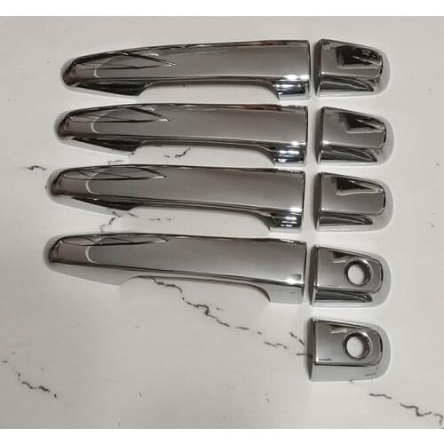 Chrome ABS Door Handle Cover Trim for 2005-2020 Mitsubishi L200 Triton