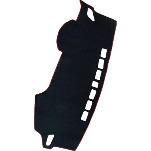 DWCX Black Car Dashboard Dash Mat Sun Cover Pad Fit for Hyundai Elantra 2017 2018 2019 2020 LHD Only