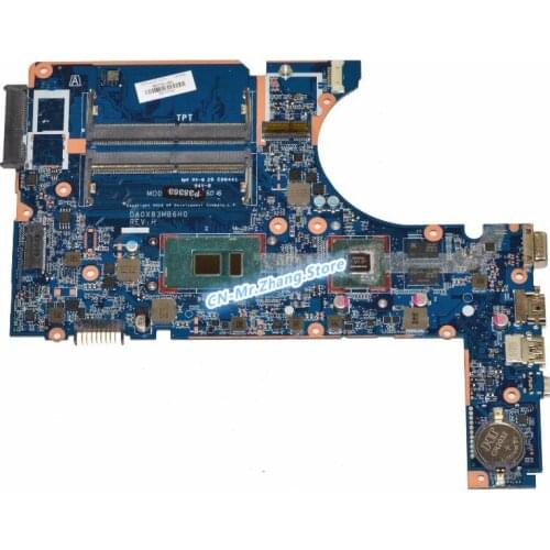 SHELI FOR HP 450 G4 470 G4 Laptop Motherboard W/ I7-7500U CPU 907715-601 DA0X83MB6H0 DDR4