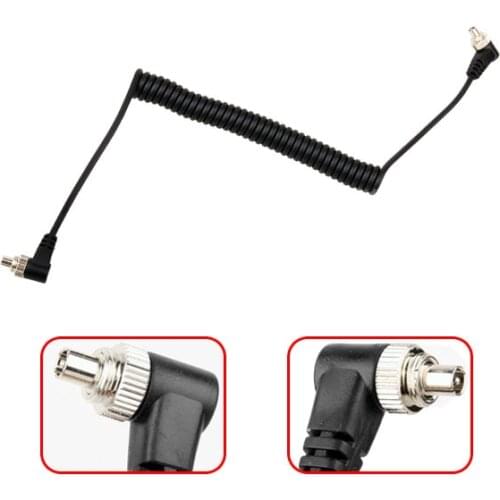 2020 new Camera Flash Light Speedlite PC Sync Cable for Yongnuo YN-565EX II RF-603 Trigger Photo Studio Accessories (PC-PC)