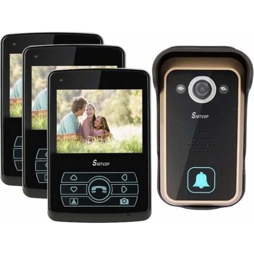 XinSiLu 1V3 New 3.5"Color LCD Wireless Video Door Phone w/t capturing, intercom, monitoring, talking and unlocking functions