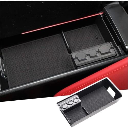 For Lexus UX ZA10 2019 2020 2021 Car Central Armrest Storage Box Center Console Flocking Organizer Containers Tray Accessories