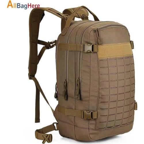 40L Camping Hiking Backpack Military Tactical Outdoor Rucksack Waterproof Oxford Army Molle System Bags Assault For Hunting Pack