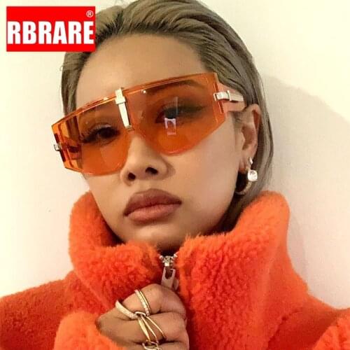 RBRARE Oversized Sunglasses Women Luxury Eye Glasses Women/Men Retro Sun Glasses Women Vintage Oculos De Sol Feminino Goggles