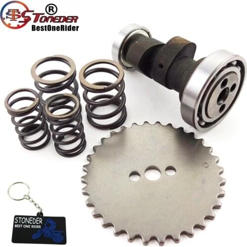 STONEDER Racing Cam Camshaft Kit For Chinese YX140 YX Z40 140cc 1P56FMJ Engine Motorcycle Pit Dirt Motor Bike Motocross