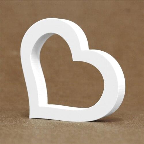 Stand freely and add 20MM thick white wood wooden letters todecorate your your wedding home for name and logo