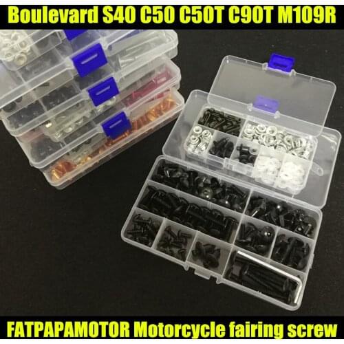 Universal Motorcycle Fairing Bolts Screw Moto Spring Bolts For SUZUKI Boulevard S40 C50 C50T C90T M109R