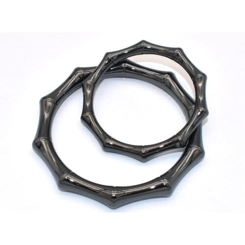 Gunmetal O Ring Decorative Ring 50mm/38mm Loop Buckle Zinc Alloy Buckle DIY Jewelry Charm Accessories Belt Bag Leather Hardware