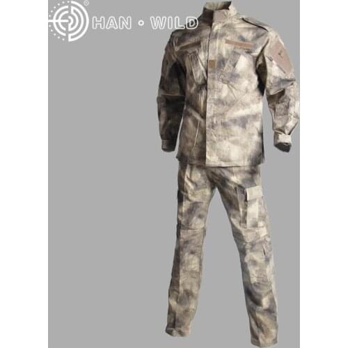 Military Clothing Man Tactical Uniforms Army Airsoft Combat Suit Sets Camouflage Long Sleeve T-shirts + Pants