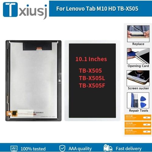 10.1'' For Lenovo Tab M10 HD TB-X505 X505F TB-X505L X505 LCD Assembly Screen LCD Touch Screen For Lenovo X505 LCD Display