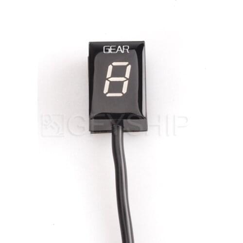 Motorcycle LCD 6 Speed 1-6 Level Gear Indicator Digital Gear Meter For Yamaha R6 R3 R1 YZF R1 R3 R6 MT09 MT125 NON ABS XT660