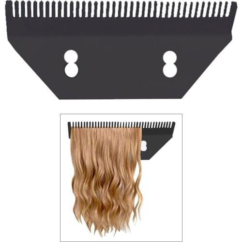 Acrylic Salon Hair Extensions Hair Strands Holder Plate Hanger For Hair Extensions Display Stand Wig Storage Holder Wig Bag