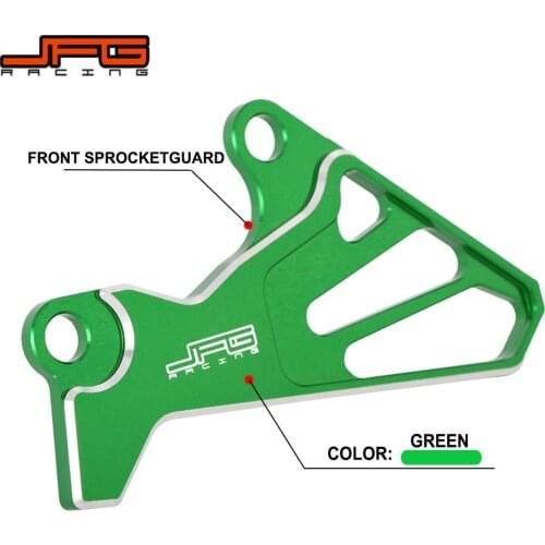 Motorcycle CNC Aluminum Front Sprocket Cover Guard For KAWASAKI KLX250 KLX250ES KLX250SR 1993-2015 2016 2017 2018 2019 2020