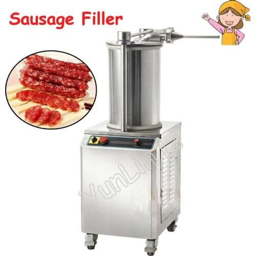 Automatic Hydraulic Sausage Filler Sausage Stuffer Commerical Sausage Meat Extruder Fill the Sausage Stuffing Machine SF-150