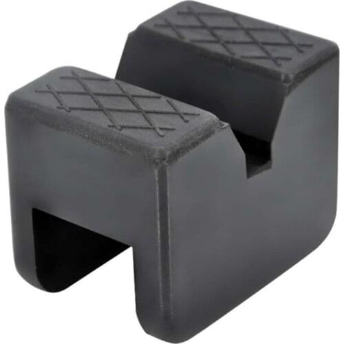 Car Slotted Lift Jack Stand Rubber Pads Floor Adapters Frame Rail Pinch Lifting Universal Repair Tools Jack Accessories