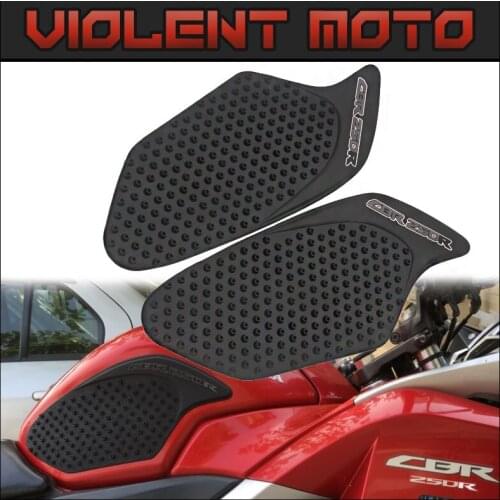 For Honda CBR 250 2010-2015 CBR250 Motorcycle Anti slip Tank Pad 3M Side Gas Knee Grip Traction Pads Protector Stickers New