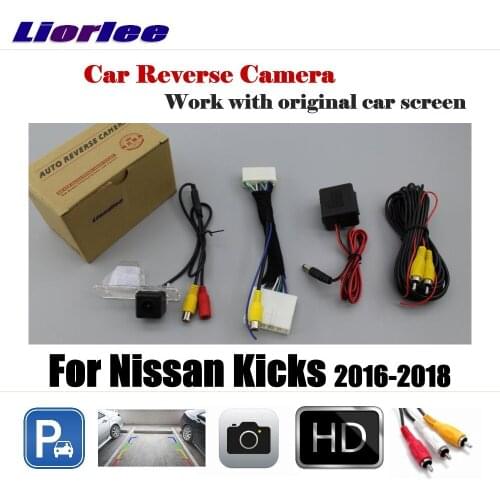 For Nissan Kicks 2016-2018 Car Rearview Reverse Parking Camera Display / Rear View Backup Back CAM