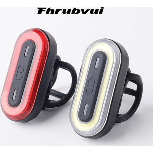 Mountain Bicycle Lights Warning Lights USB Charging Car Tail Lights LED Red Flashing Riding Night Riding Lights Bike Lights