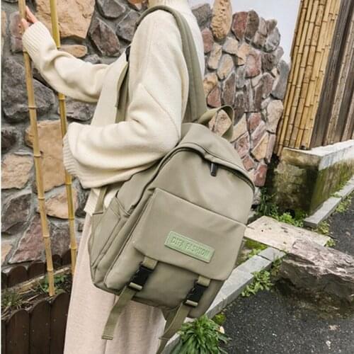2021 Nylon Fashion Backpacks Women Young Ladies Backpack Girl Student School Bags For Laptop Travel bag Mochilas Hot Sale