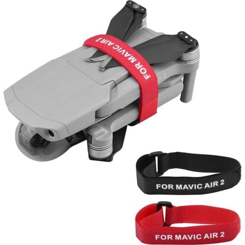 2 Pcs Protable Propeller Blade Tape Straps Holder For DJI Mavic Air 2 Motor Fixed Belt Hook Loop Cable Cord Ties Drone Accessory