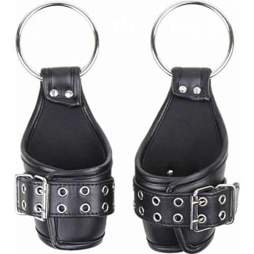 Hand Bondage Hanging Suspension Handcuffs Leather Slave Restraints Sex Toys BDSM Adult Games Erotic Sex tools For Couples