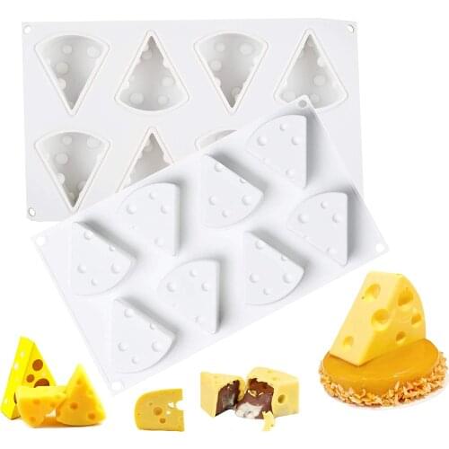 Cheese Cake Silicone Mold DIY Baking Non-Stick Mousse Chocolate Cookies Pastry Molds Dessert Cake Candy Decorating Mould Tools