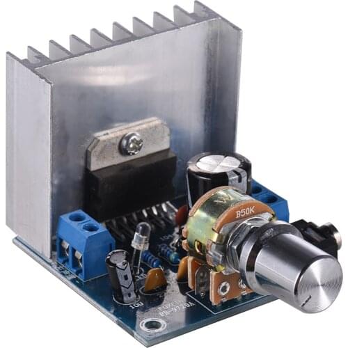 Stereo 2.0 Audio Amplifier Module 35W + 35W 15W + 15W Output Dual-channel Mini Amp Board Amplify DIY Circuit Board with Heatsink