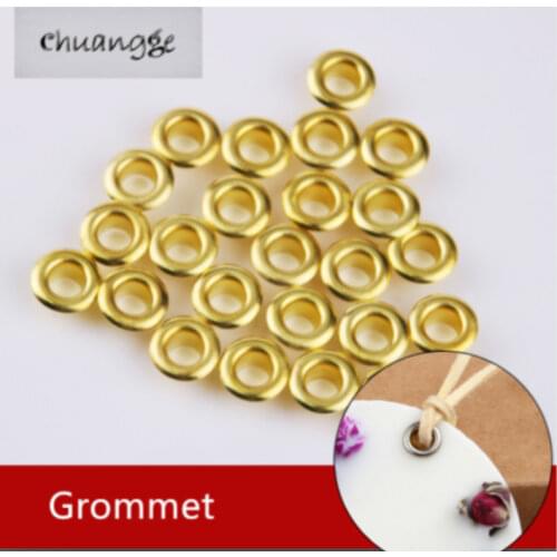 CHUANGGE 20pcs Buttonhole Candle DIY Supplies Handmade Aromatherapy Wax tablets Grommet Candle Special Eyelet Metal Buttonhole
