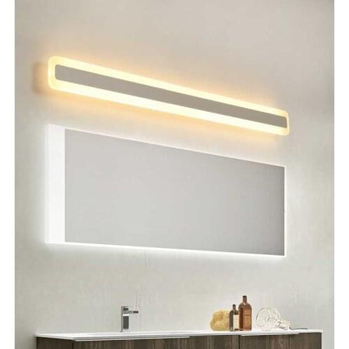 Nordic mirror light led wall light living room decoration acrylic bathroom light wall lamp Stair Bedroom Bedside lightings