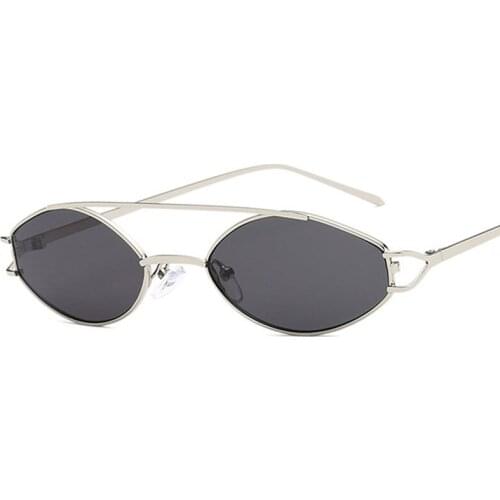 Veshion Retro Metal Frame Sunglasses Men Women Fashion Shades UV400 Vintage Glasses