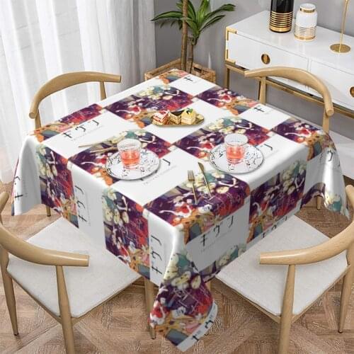 Given Anime Tablecloth Protector Picnic Table Cover Waterproof Print Polyester Cheap Table Cloth