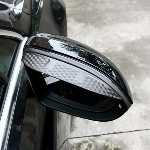 2pcs Car Rearview Mirror Rain Eyebrow For Chery Tiggo 2/3x/3/4/5x/5/7/7 Pro/8/8Plus 2016-2021 Rearview Mirror Sun And Rain Block