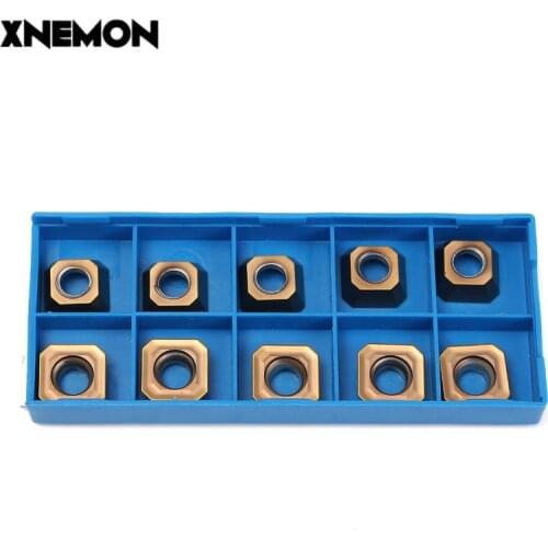1/10pcs SEHT1204AFSN-X45 PC9035 / SEHT43AFSN-X45 Turning Tool Inserts for Steel Vehicle Lathe Blade Tool Holder Insert