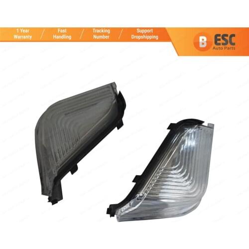 ESC ESP592 Side Mirror Indicator Right and Left Lens 2 E0953049A 2 E0953050A for VW Crafter Mercedes Sprinter