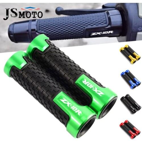 For Kawasaki ZX10R ZX-10R 2006-2017 7/8" 22mm High Quality Motorcycle CNC Aluminum Accessories Handlebar Hand Grips Handle Bar