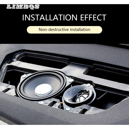 Center dashboard speaker cover design for bmw g20 midrange speaker cover audio tweeter cover dashboard trim replace 3 pieces set