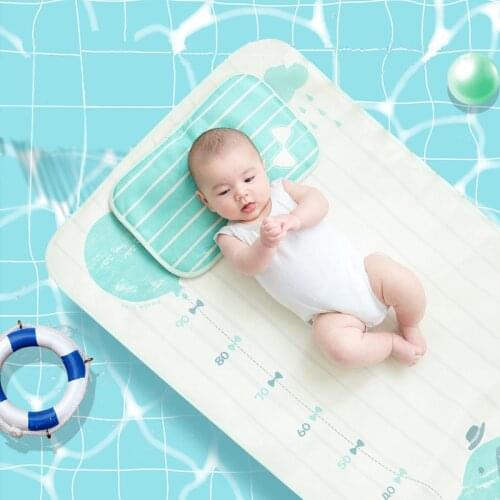 Summer Baby Waterproof Sheet Urine Changing Pads Urine Pad Cartoon Reusable Infant Bedding Nappy Burp Mattress Changing Mat